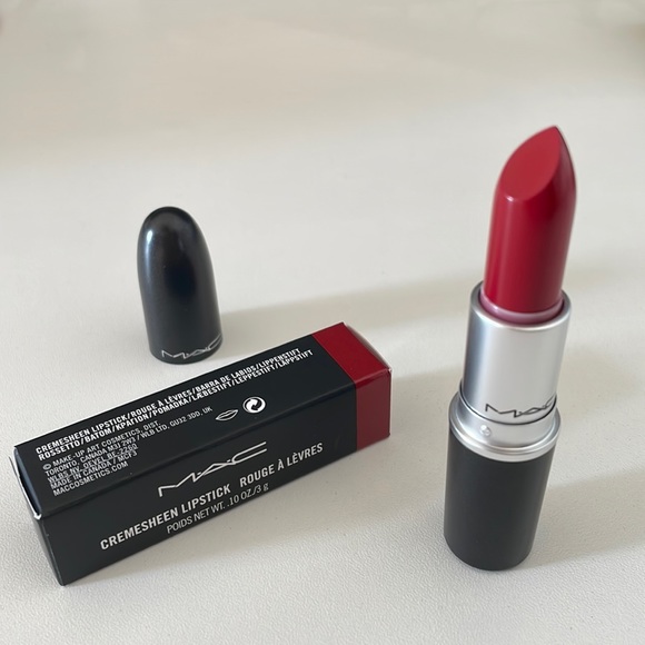 MAC cremesheen lipstick 201 BRAVE RED - Picture 5 of 10